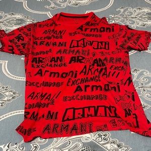 Armani exchange red size L